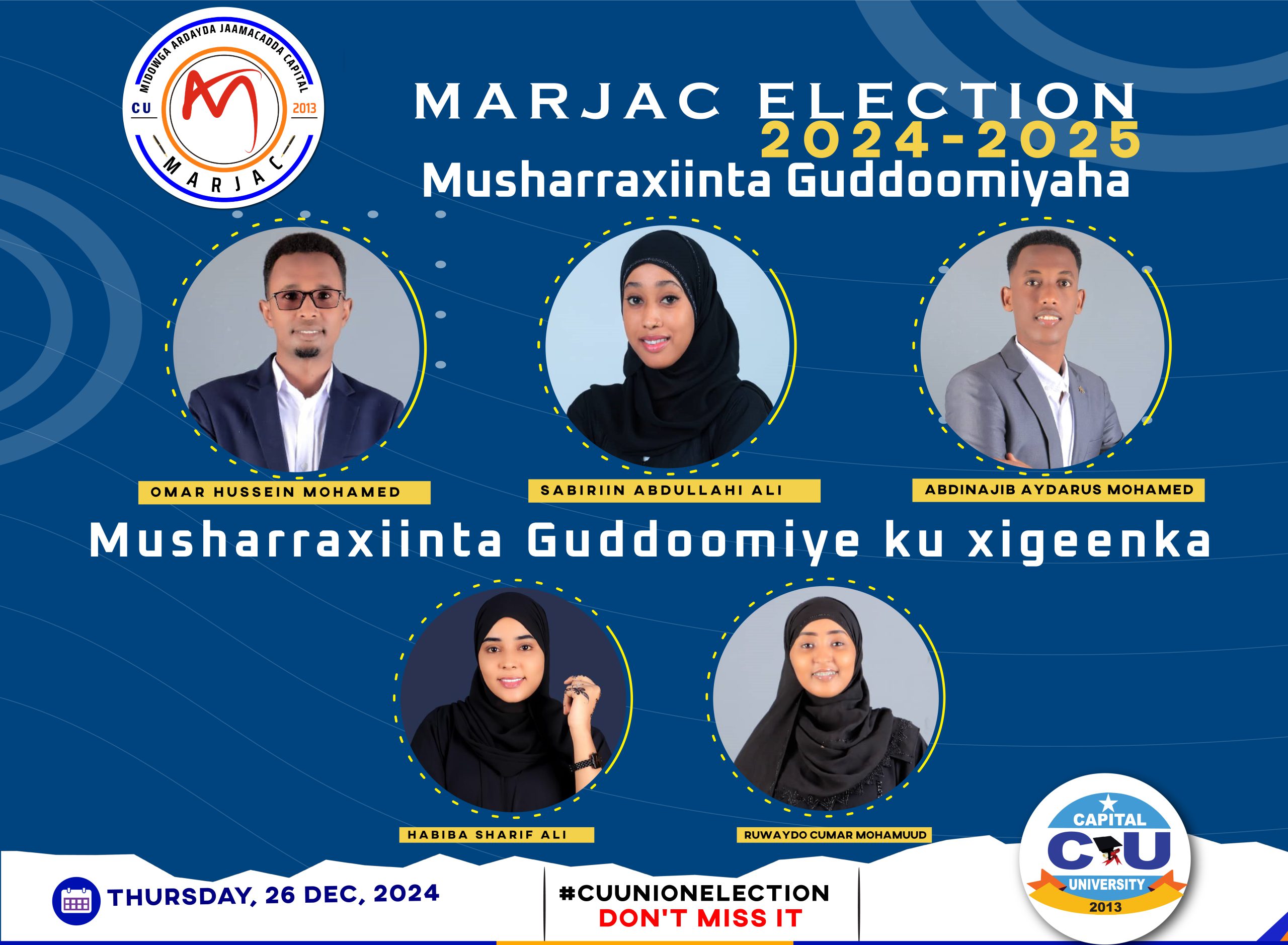 MARJAC Election 2024-2025