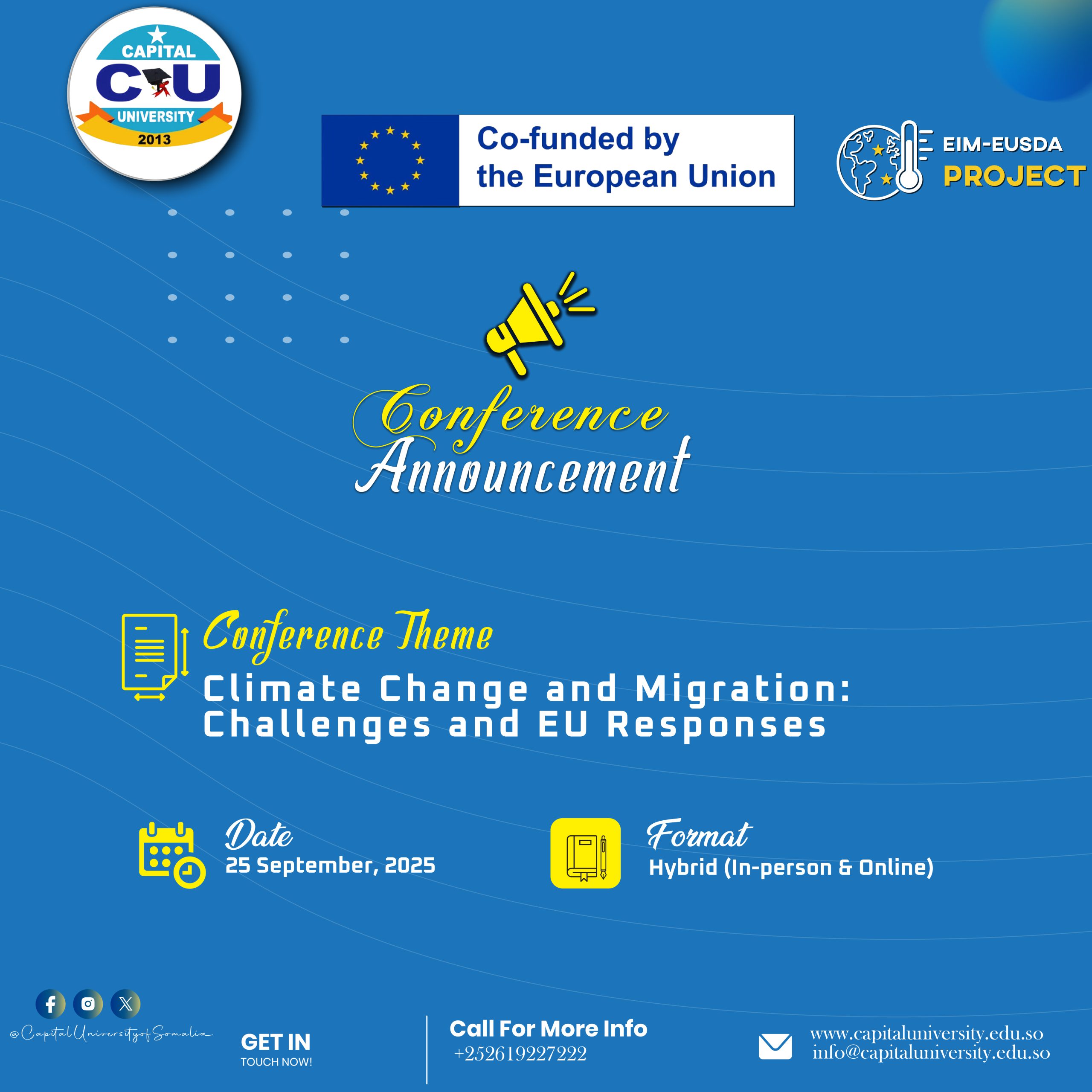 Conference Announcement